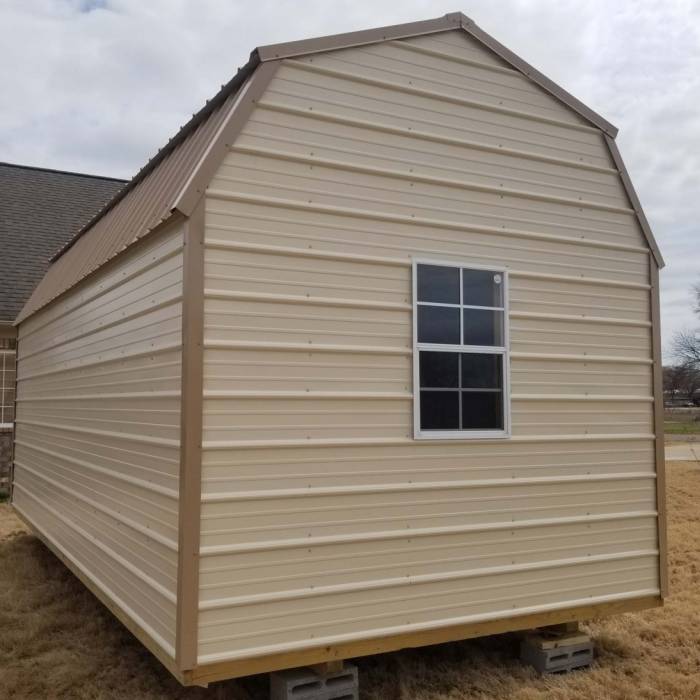 Terry's 10x20 Metal Lofted Barn | Rebel Outdoor Products Gallery Image