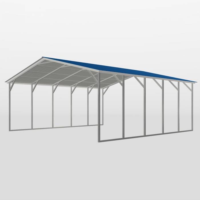 Standard Metal Carport | Rebel Outdoor Products Product Image